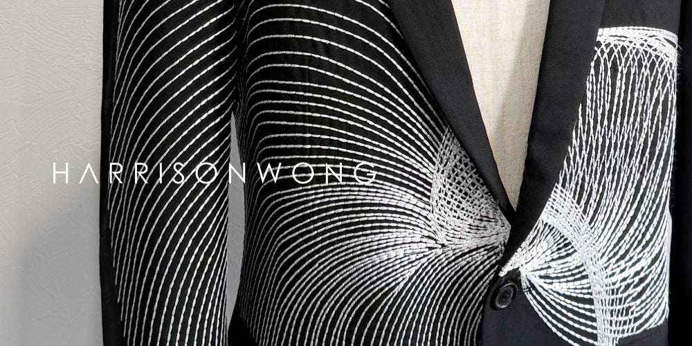HARRISON WONG - Wavy Lines Embroidery - – HARAJUKU VILLAGE