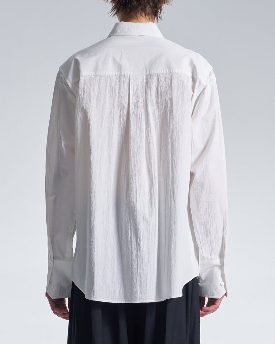 HARRISON WONG / Oversized Cotton Shirt - White