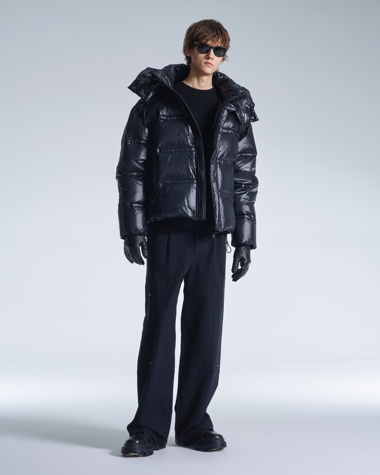 HARRISON WONG / Puffy Down Jacket With Hood