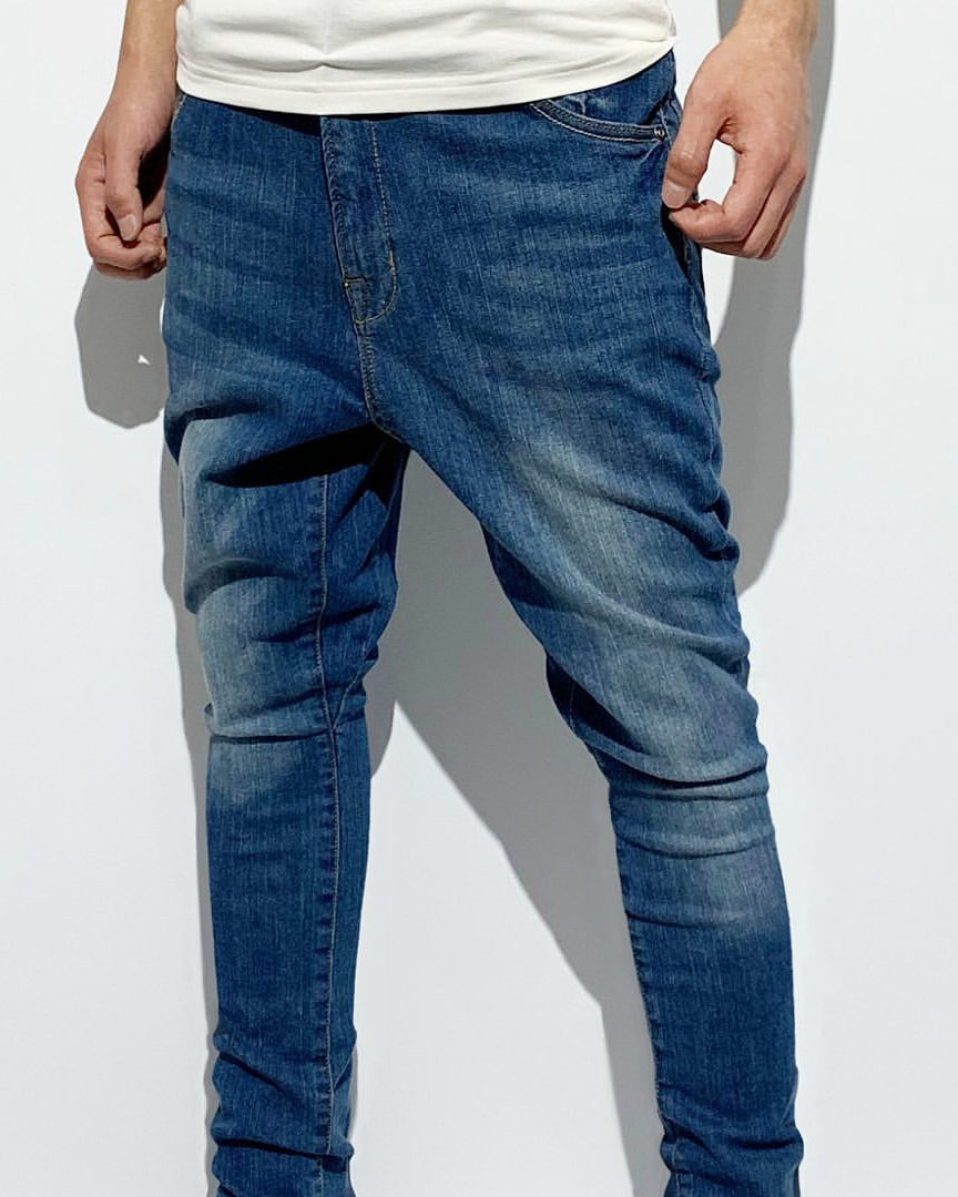 agr / Sarrouel Denim PT - Washed Indigo