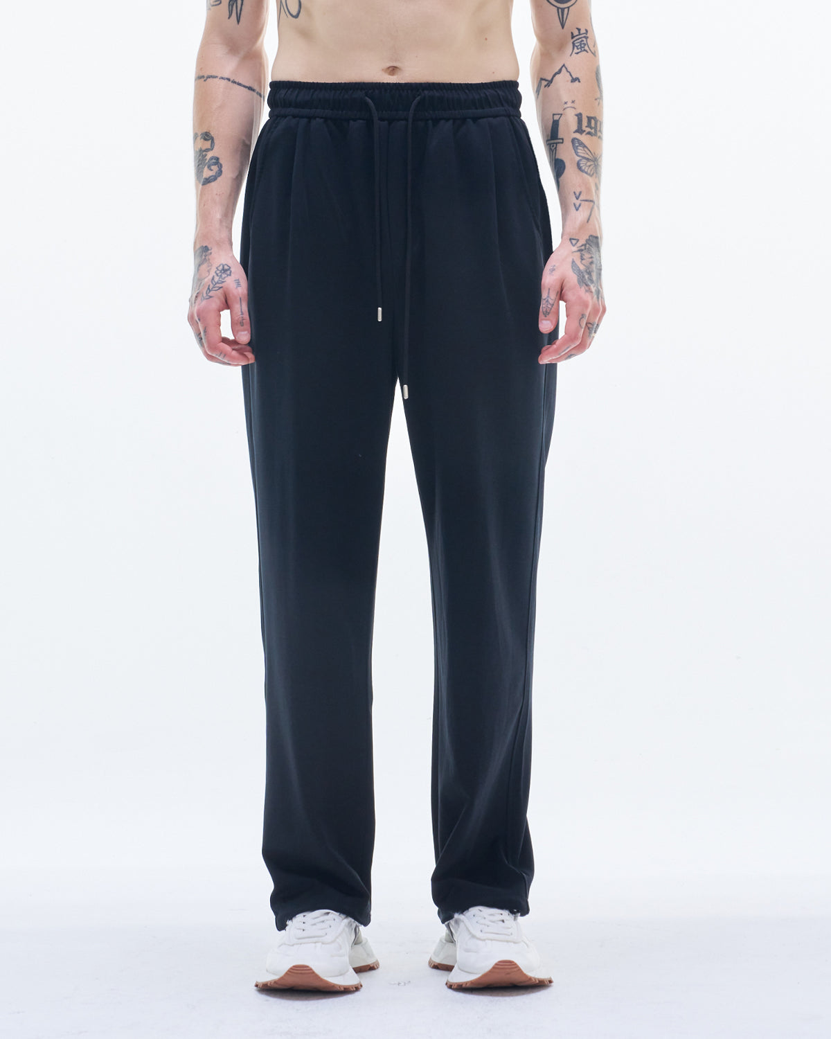 ミュージシャン HEAVY COTTON STRT VARIUS HARRISON WONG | Pleated Knit Pants – HARAJUKU VILLAGE