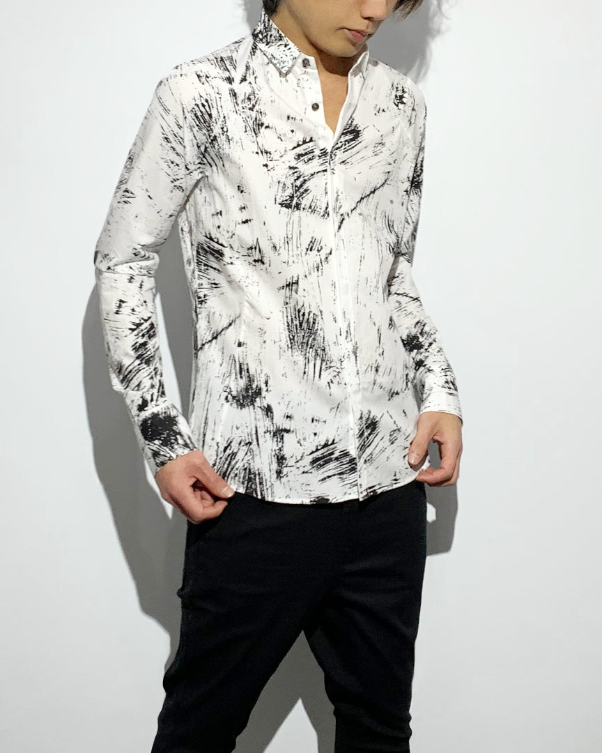 gène par YUKIO MISHIBA / Cotton Broad Shirts