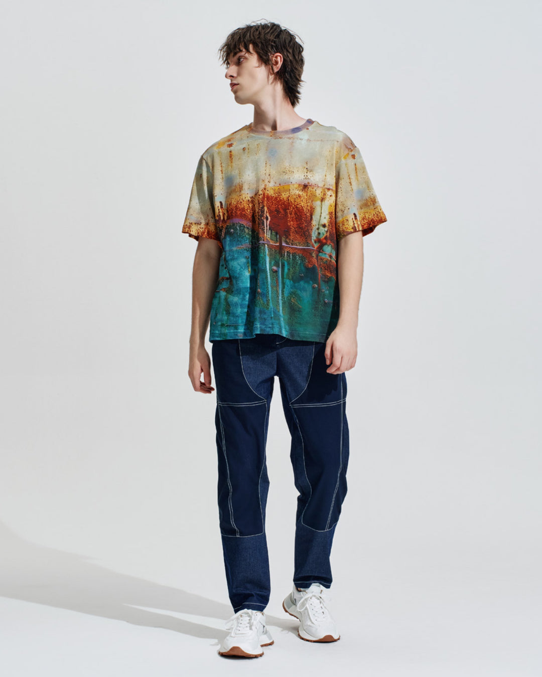 HARRISON WONG / Rust Pattern Print Tee