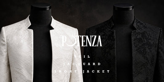 POTENZA / VEIL JACQUARD SHORT JACKET
