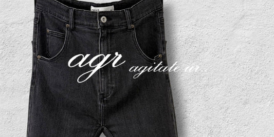 agr / Sarrouel Denim PT #2 - Washed Black