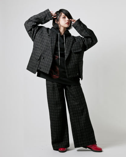 Bennu / England Tweed Wide Pants