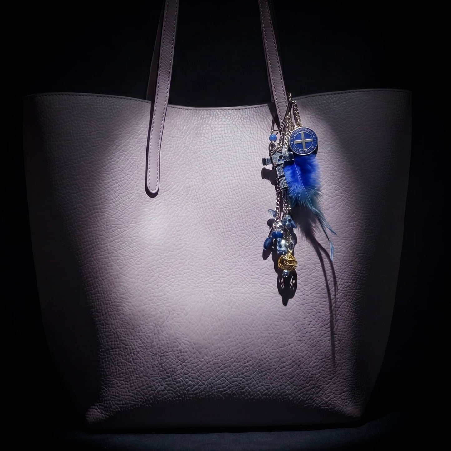 Ranunculus / "Blue Night" Brooch - Cross Ⅱ