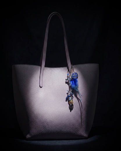 Ranunculus / "Blue Night" Brooch - Cross Ⅱ