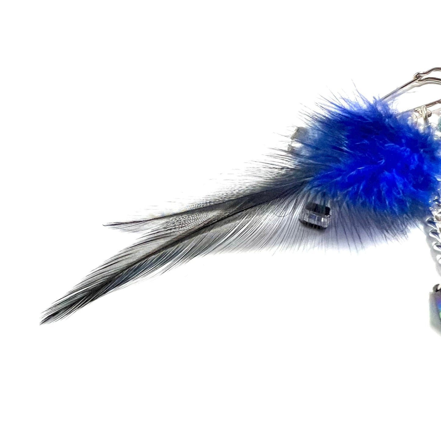 Ranunculus / "Blue Night" Brooch - Cross Ⅱ
