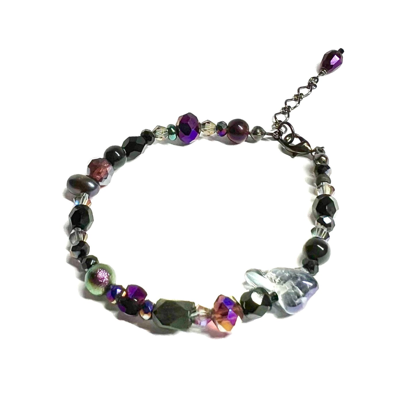 Ranunculus / "Neo" Bracelet + Crystal - 2607