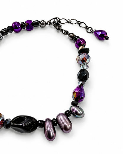 Ranunculus / "Neo" Bracelet + Crystal