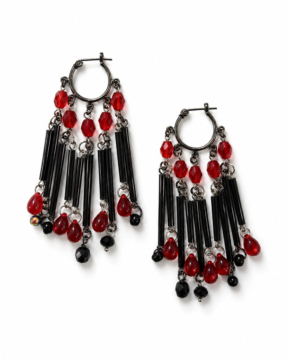 Ranunculus / "Lilith" Pierced Earring