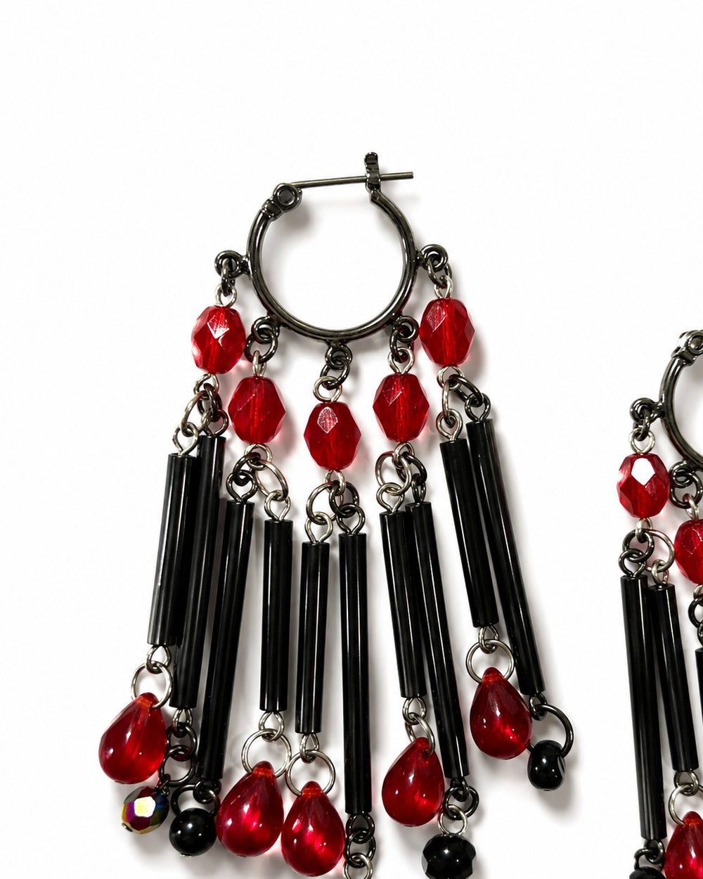 Ranunculus / "Lilith" Pierced Earring