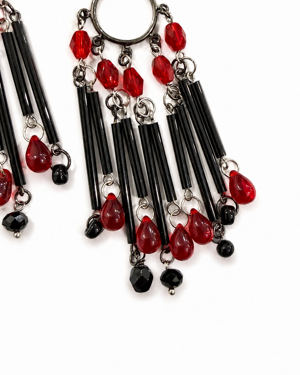 Ranunculus / "Lilith" Pierced Earring