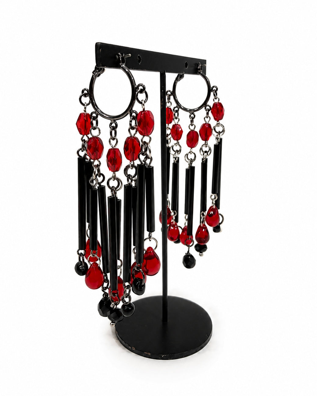 Ranunculus / "Lilith" Pierced Earring