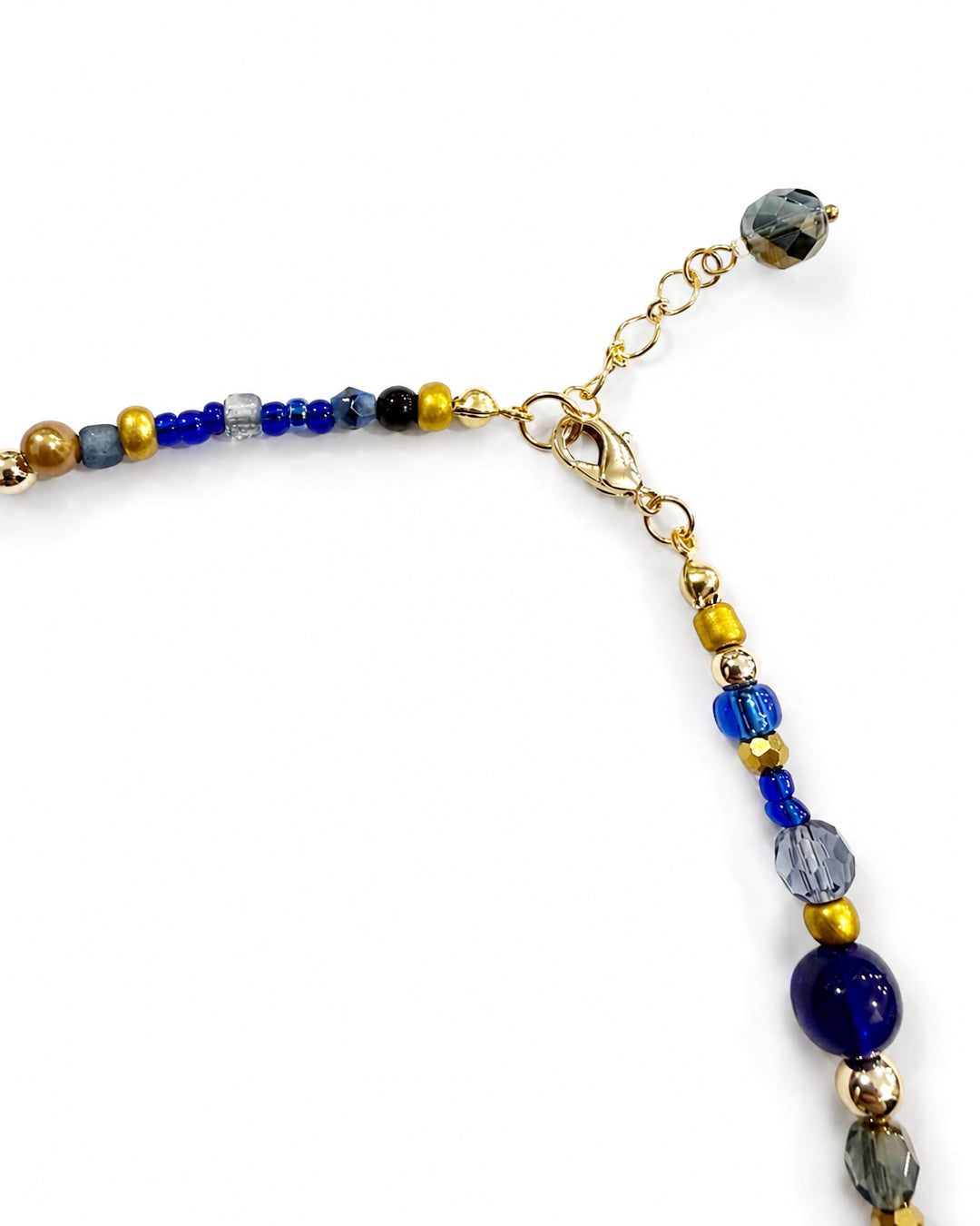 Ranunculus / "Blue Night" Necklace Ⅱ