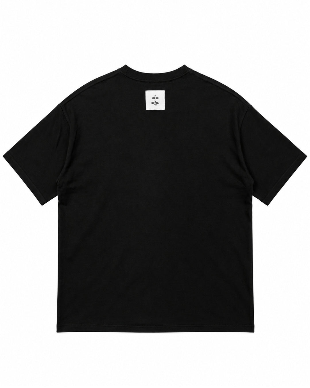 Bennu PLUS / Embroidered Loose Fit Tee - Love RED