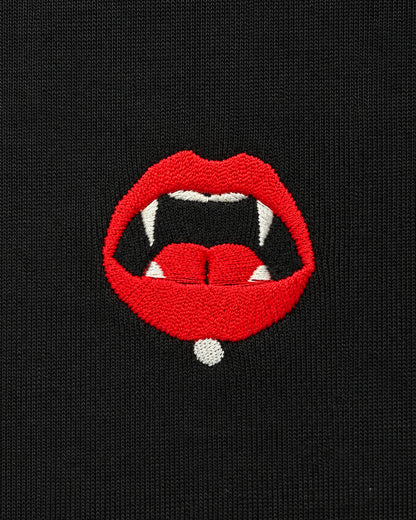 Bennu / Side Zip Cut-Off Sweatshirt - Love RED & Snake