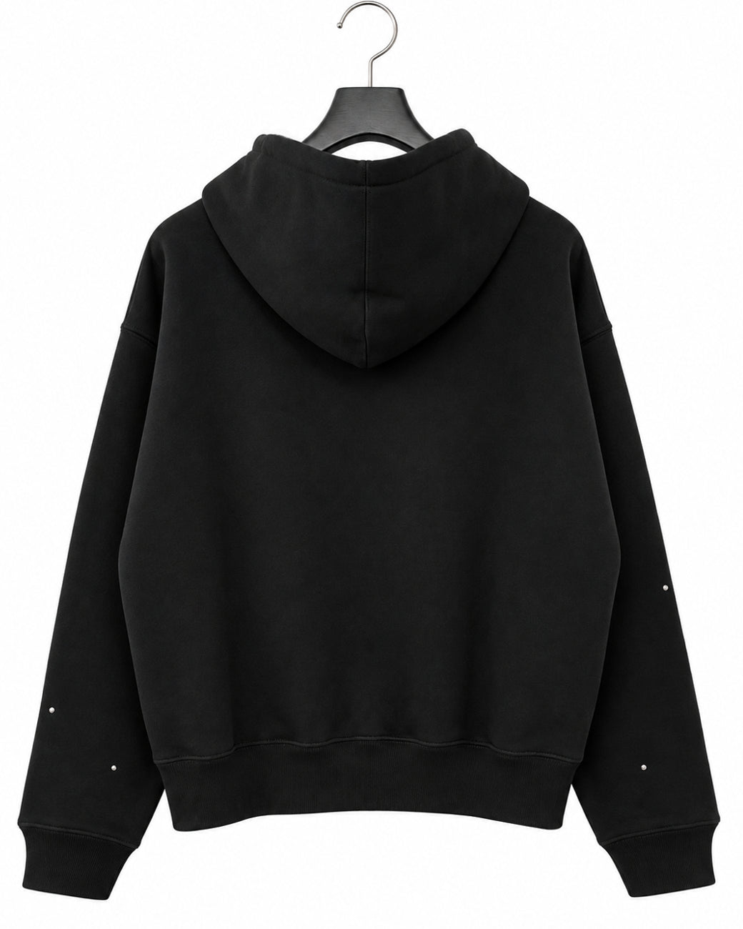 Bennu PLUS / Studs Zip-up Big Hoodie - AFTER SILENCE