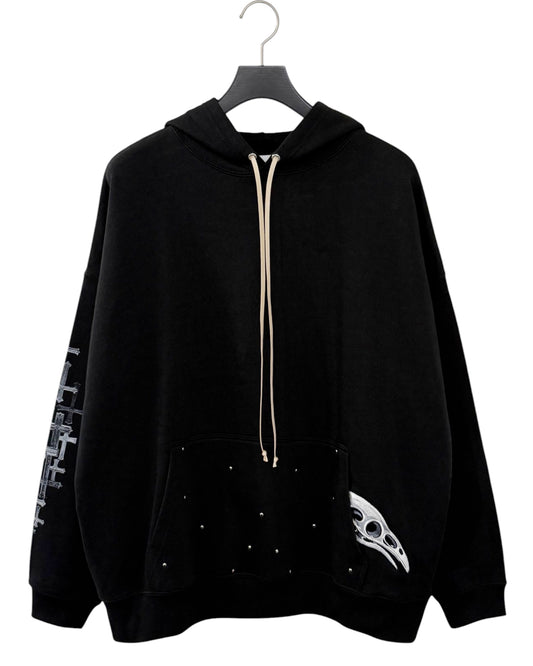 Bennu PLUS / Studs Big Hoodie - AFTER SILENCE