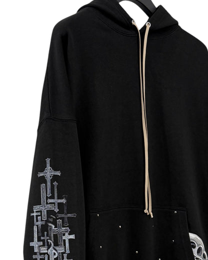 Bennu PLUS / Studs Big Hoodie - AFTER SILENCE