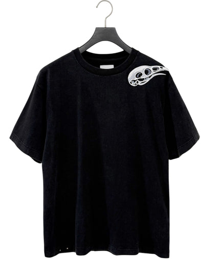 Bennu PLUS / Garment Wash Damage Tee - AFTER SILENCE