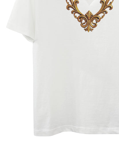 Bennu PLUS / Gilded Frame Vneck Tee