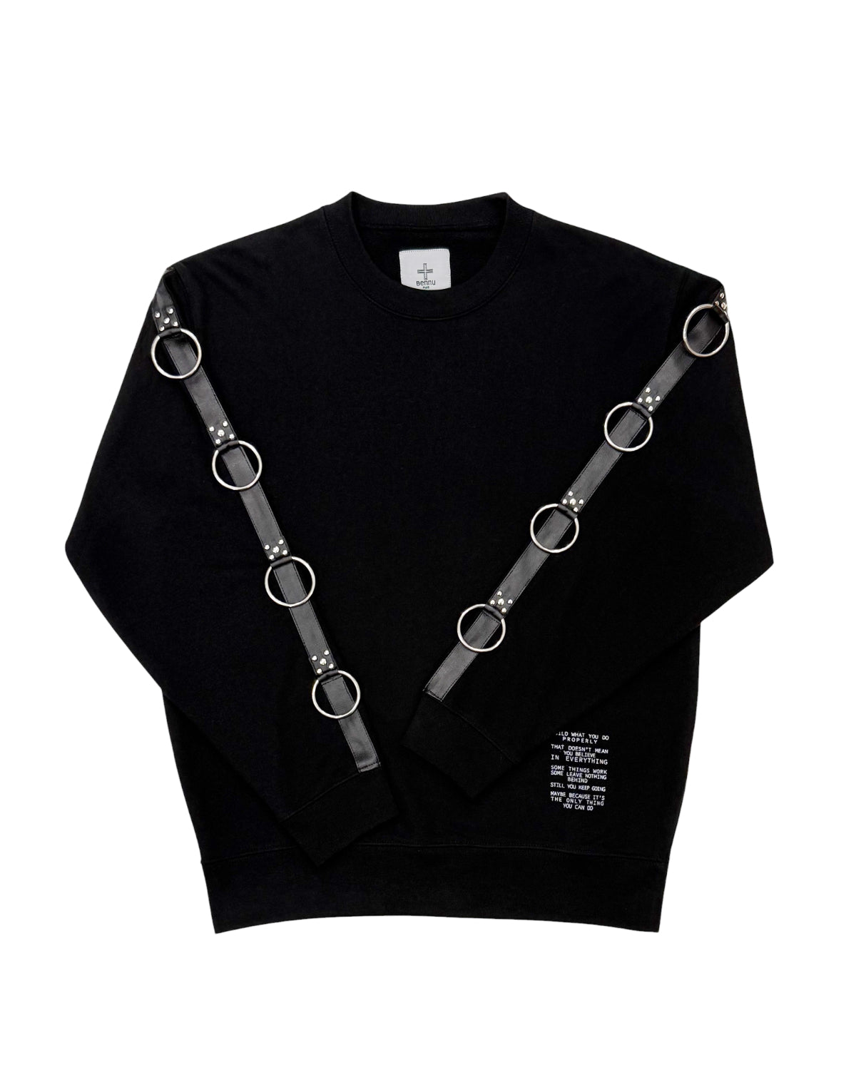 Bennu PLUS / Printed Sweatshirt - BONDS IS FINE