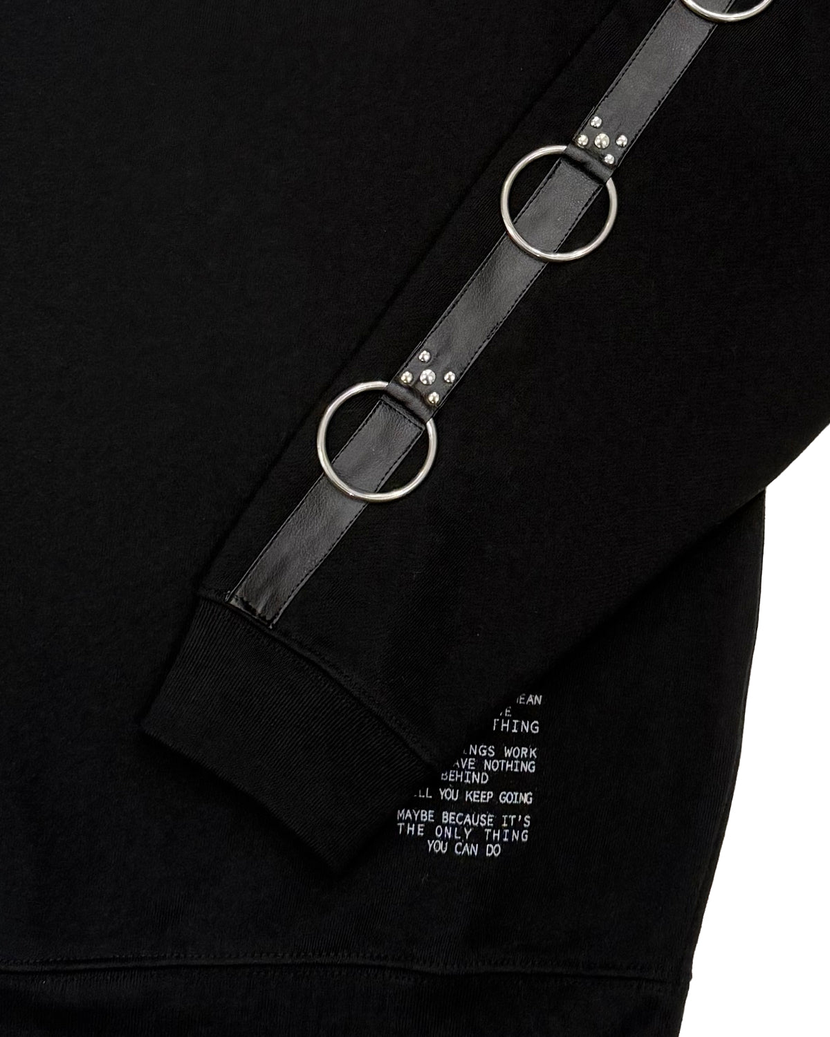 Bennu PLUS / Printed Sweatshirt - BONDS IS FINE