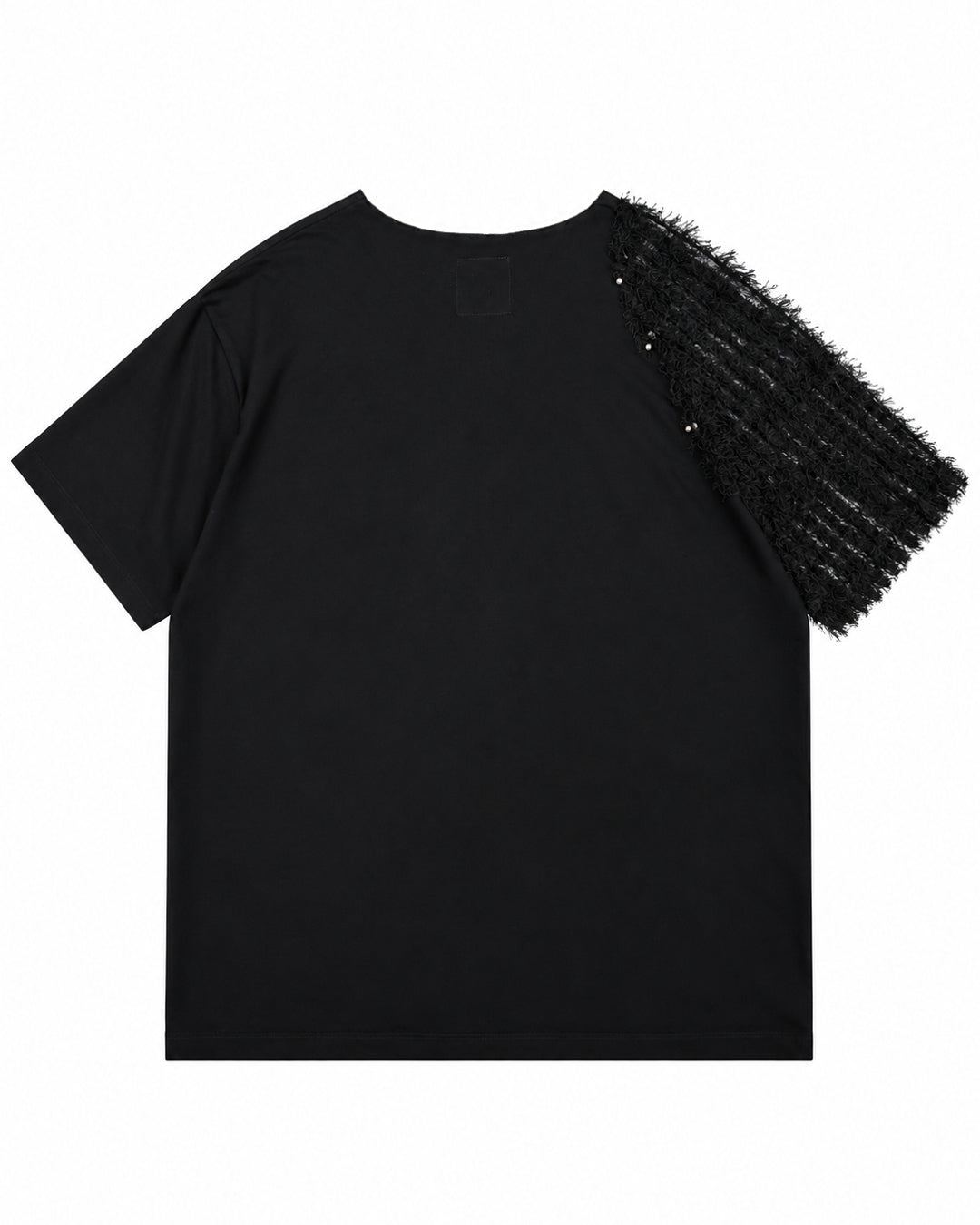 Bennu PLUS / Fur-Lace Sleeve Tee