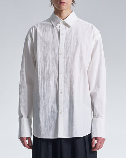 HARRISON WONG / Oversized Cotton Shirt - White