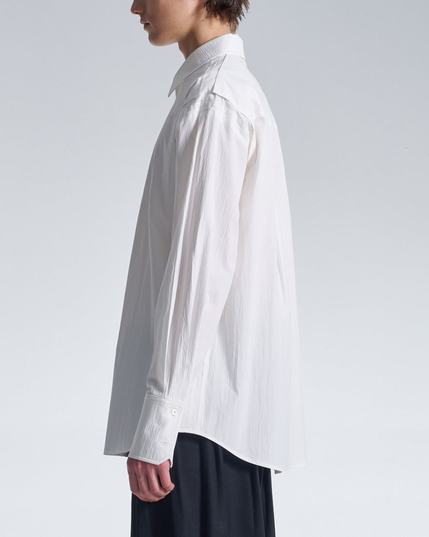 HARRISON WONG / Oversized Cotton Shirt - White