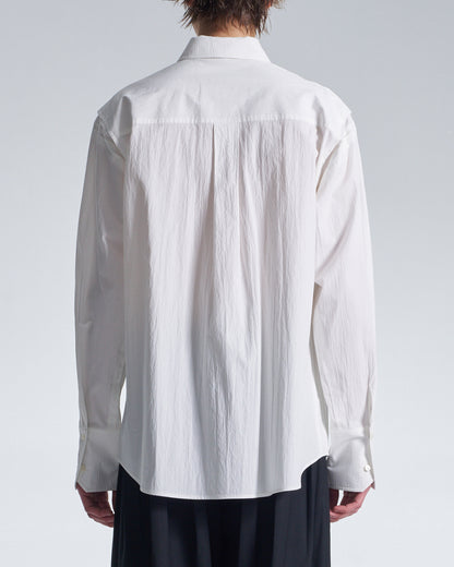 HARRISON WONG / Oversized Cotton Shirt - White