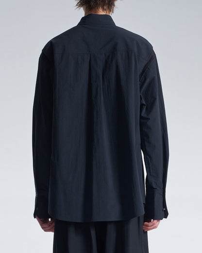 HARRISON WONG / Oversized Cotton Shirt - Black