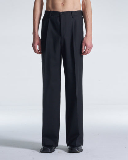 HARRISON WONG / Wide Leg Wool Pants