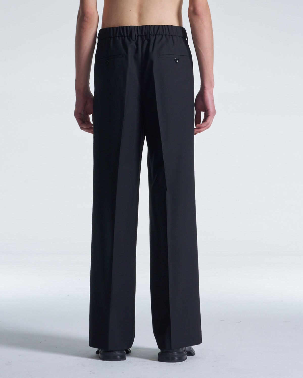 HARRISON WONG / Wide Leg Wool Pants