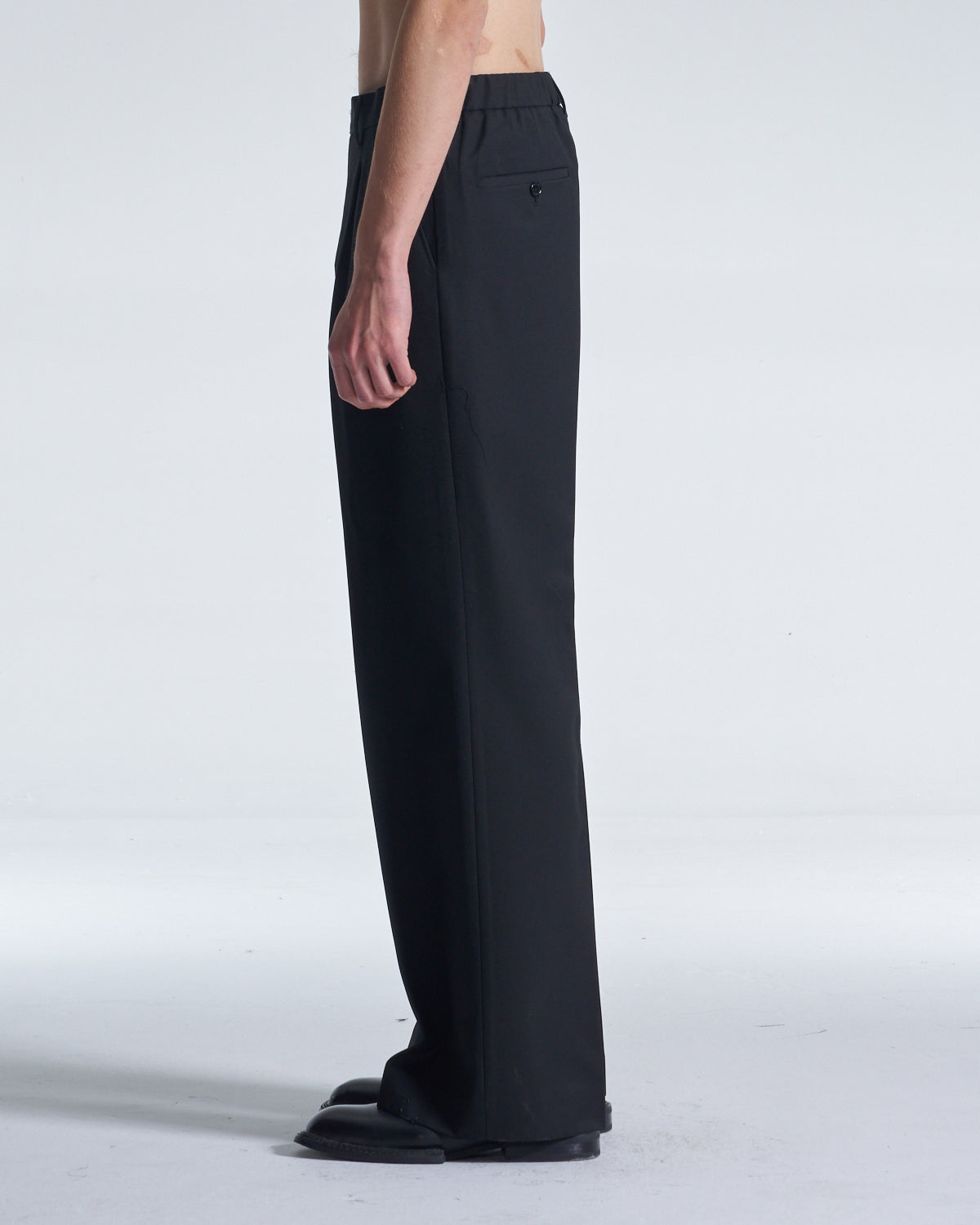 HARRISON WONG / Wide Leg Wool Pants