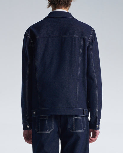 HARRISON WONG / Denim Jacket With Blazer Cut