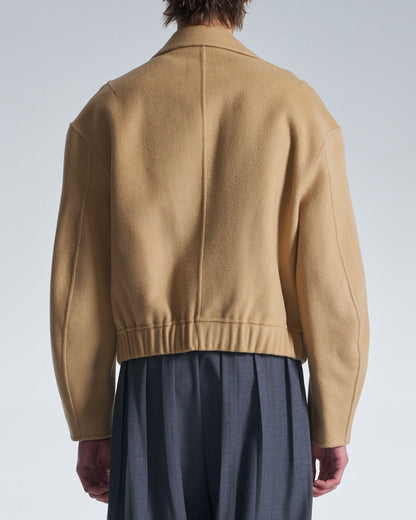 HARRISON WONG / Double Faced Wool DB Blazer - Camel