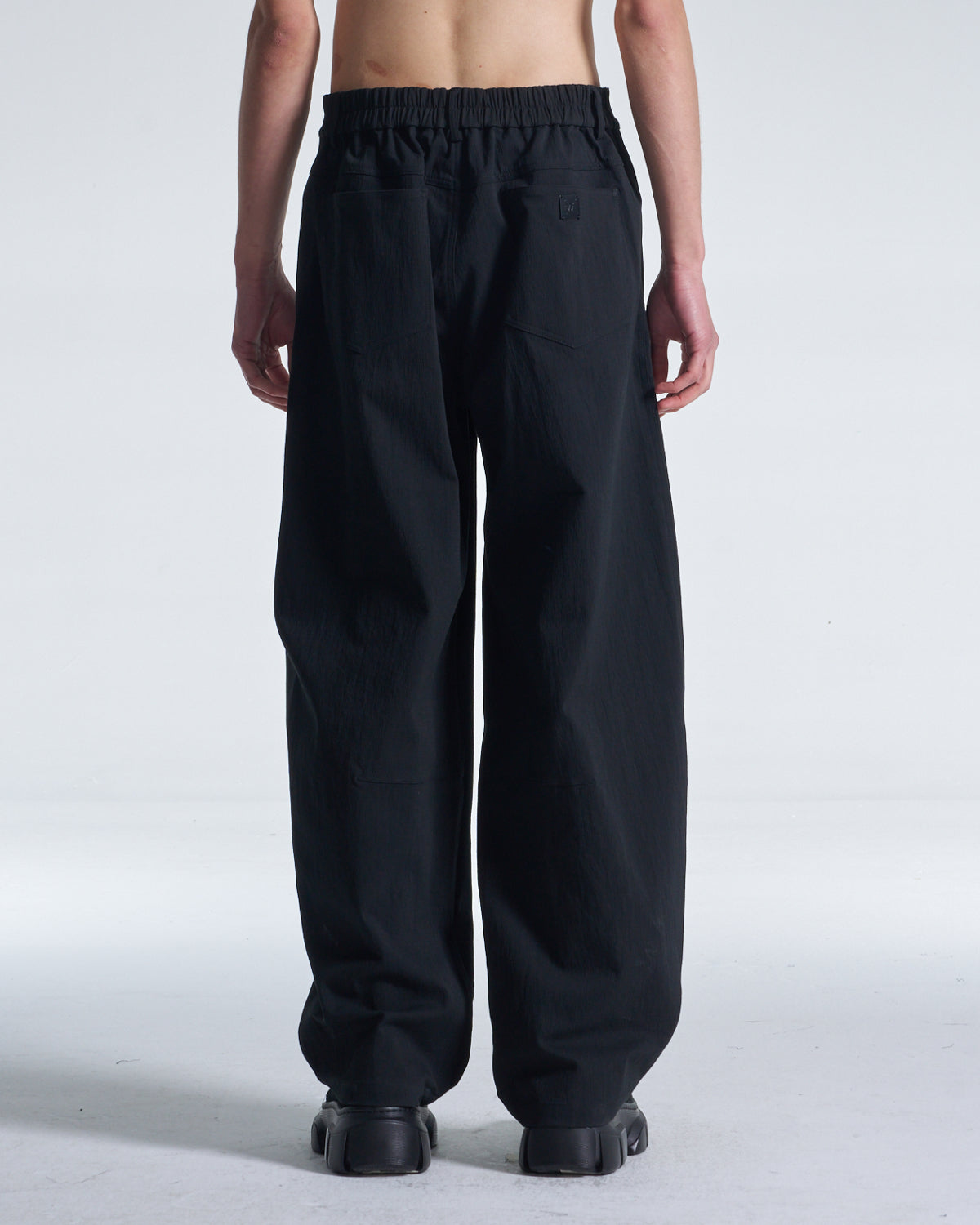 HARRISON WONG / Balloon Fit Cotton Nylon Pants