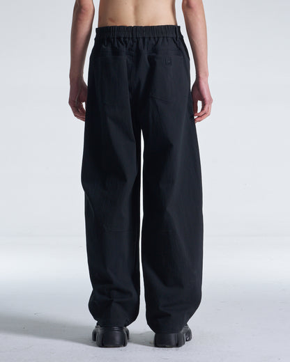 HARRISON WONG / Balloon Fit Cotton Nylon Pants