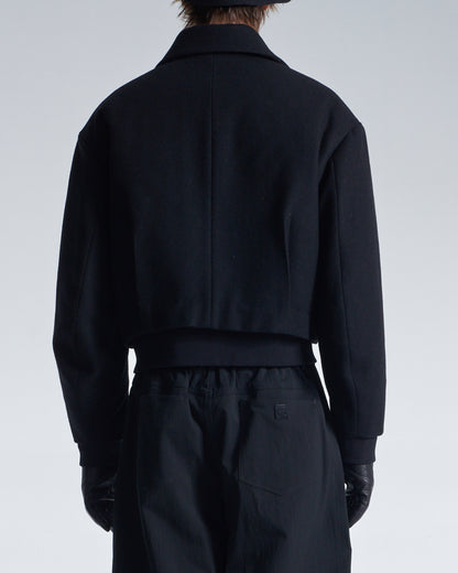 HARRISON WONG / Double Faced Wool Zipper Jacket