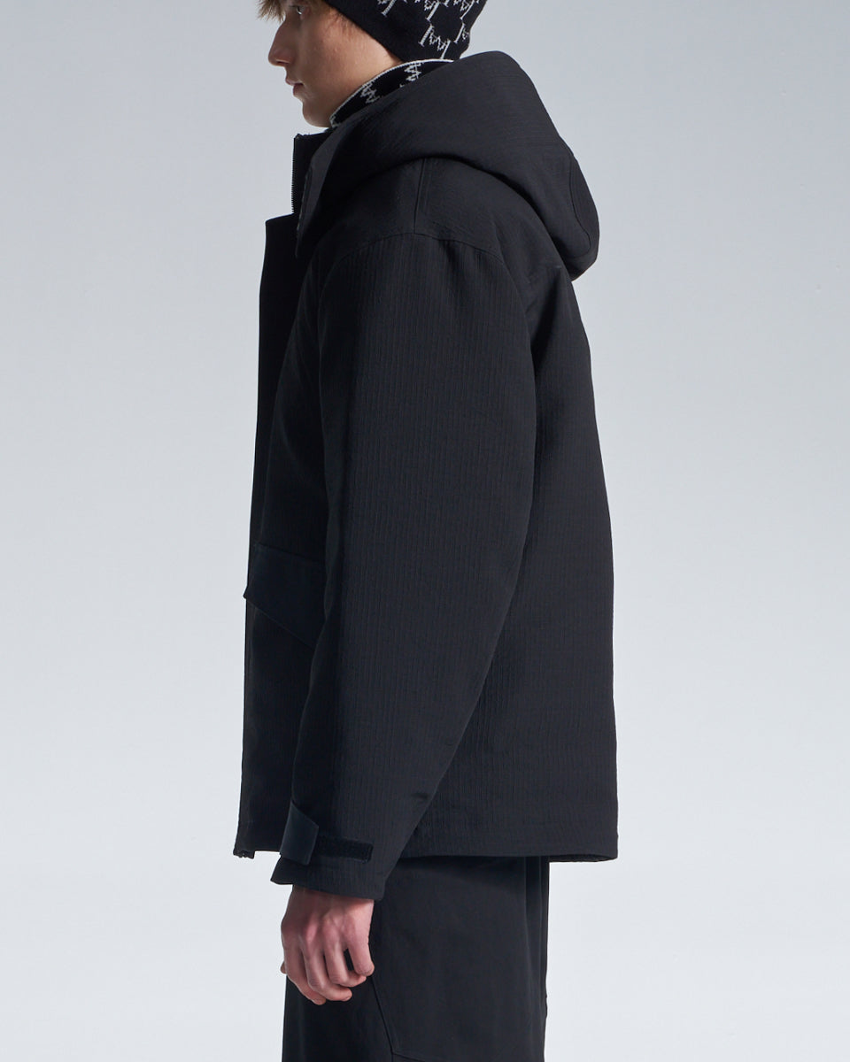 HARRISON WONG / Water Resistant Hood Jacket With Down Lining