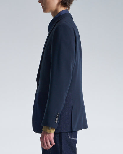 HARRISON WONG / Standard Fit Blazer With Denim Hem