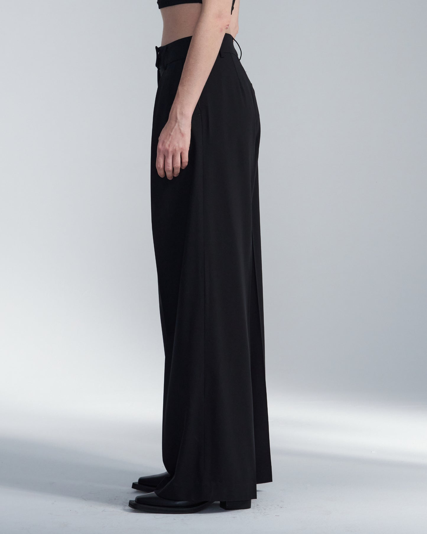 HARRISON WONG / Flare Leg Wool Pants