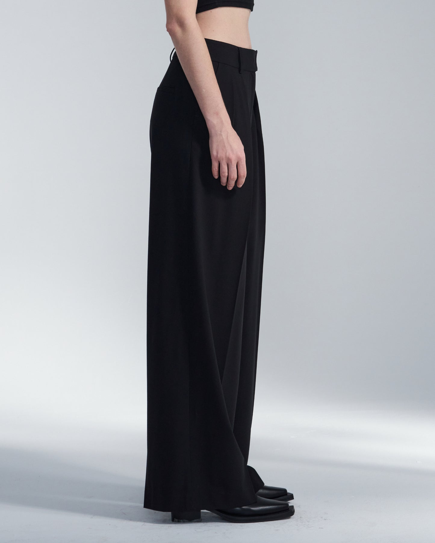 HARRISON WONG / Flare Leg Wool Pants