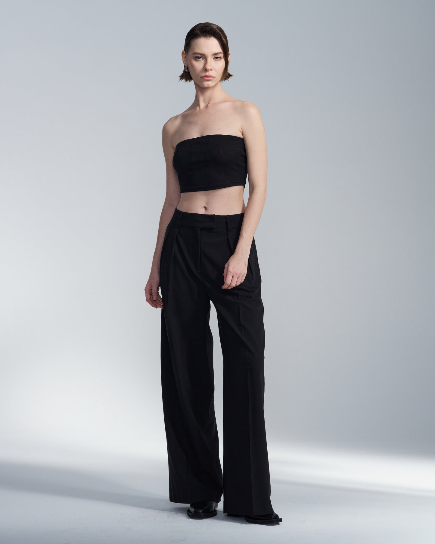 HARRISON WONG / Flare Leg Wool Pants