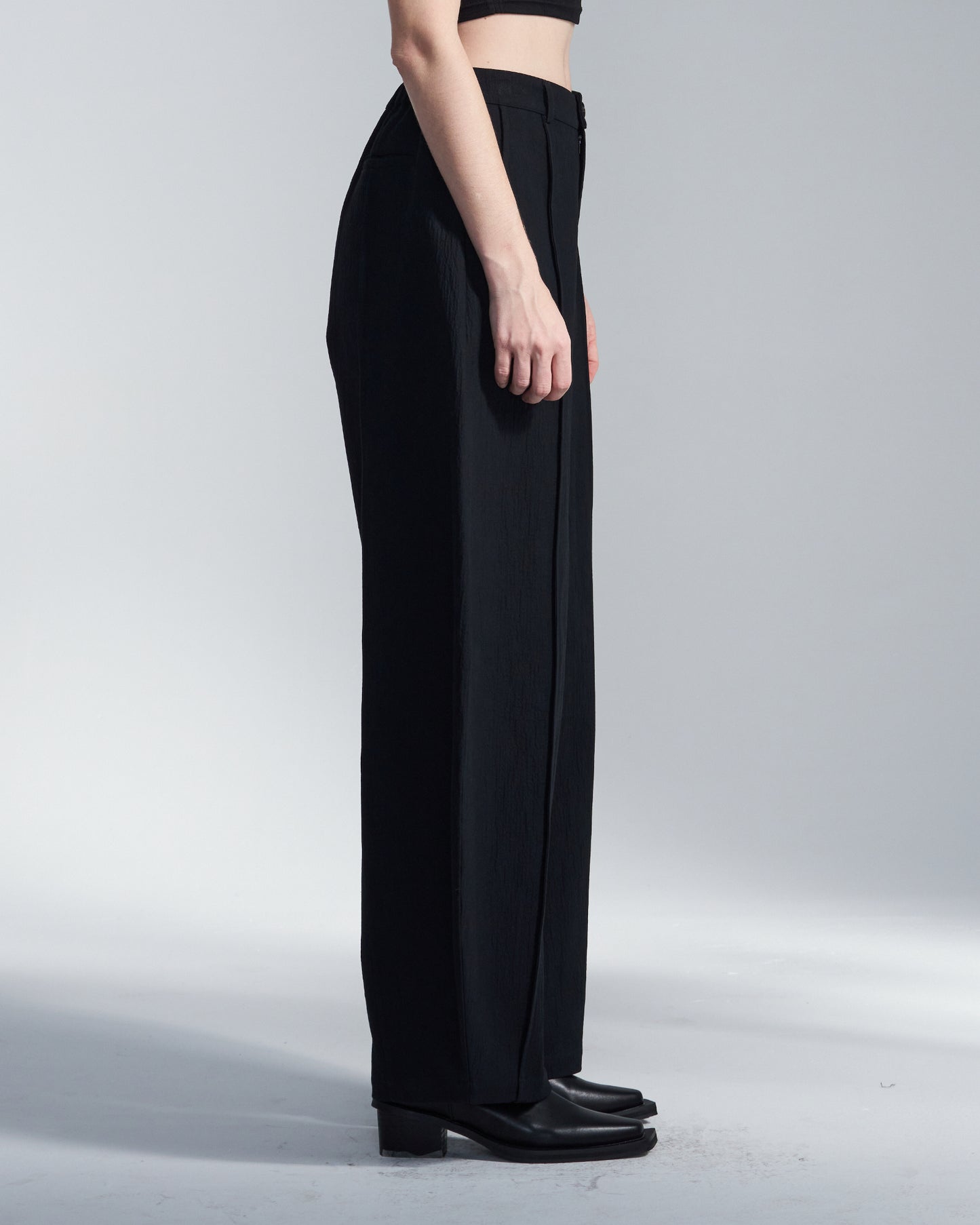 HARRISON WONG / Crepe Cotton Balloon Pants