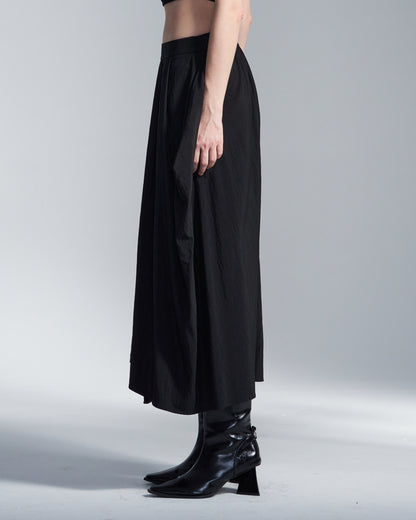 HARRISON WONG / Rayon Cupro Wrap Skirt