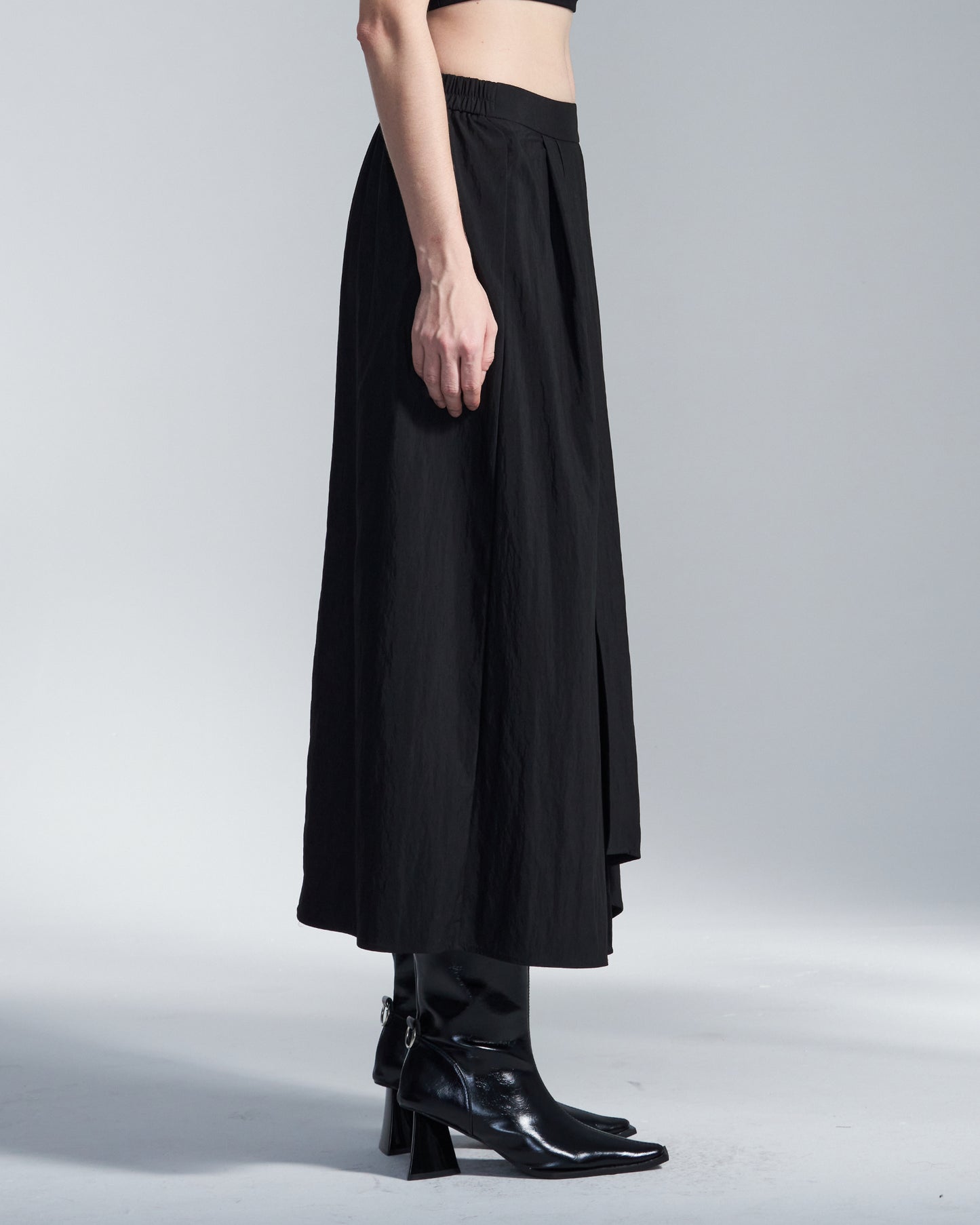 HARRISON WONG / Rayon Cupro Wrap Skirt